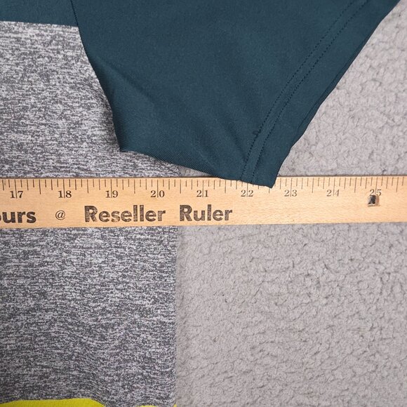 Under Armour Polo Shirt Mens Size Medium Playoff Loose Fit Green Highlighter NWT - Picture 5 of 12